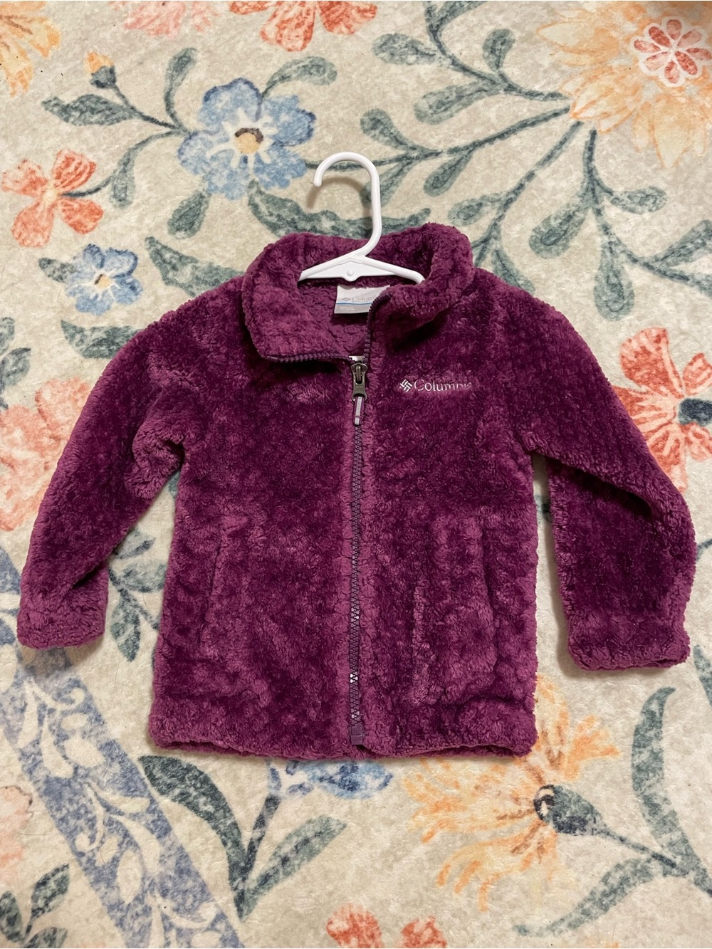 Columbia Plush Fleece Jacket - Berry Purple
